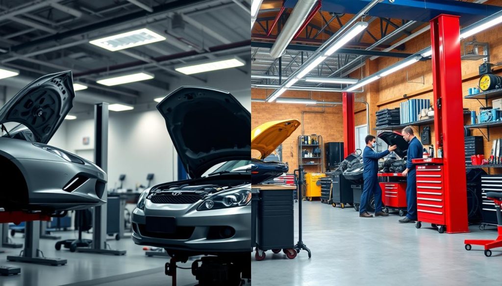 Comparing affordable auto services